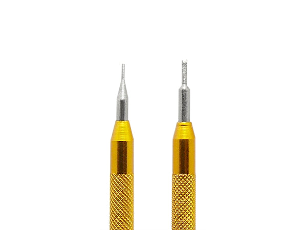 Federstegwerkzeug Klassik mit Gabel und Spitze für Uhrenarmband- und Schließenwechsel