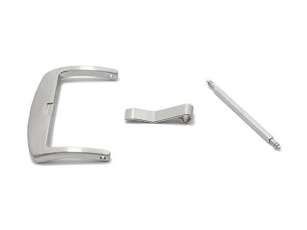 Breitdornschließe (HeBD-2013) 24mm Edelstahl fein gebürstet