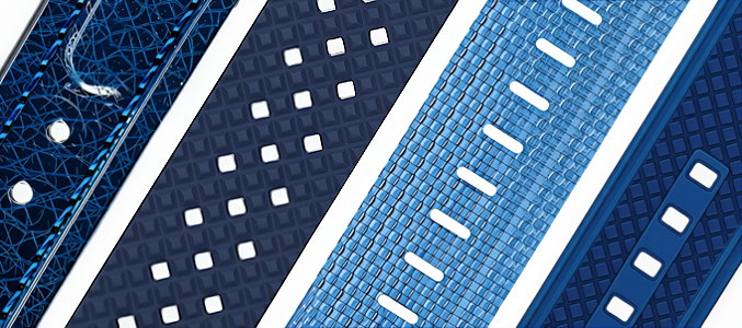 Alle Uhrenarmbänder in blau