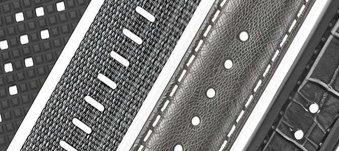 Alle Uhrenarmbänder in grau