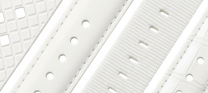 Alle Uhrenarmbänder in weiß