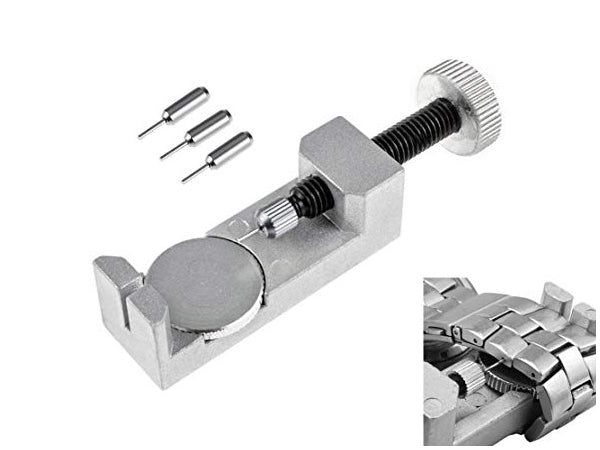 Stiftaustreiber Metall 3 zusätzliche Stifte in verschiedenen Größen