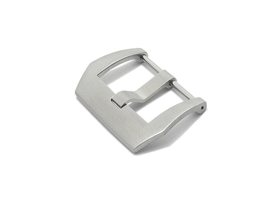 Breitdornschließe (HeBD-2017) passend für Panerai & mehr 22mm Edelstahl fein gebürstet