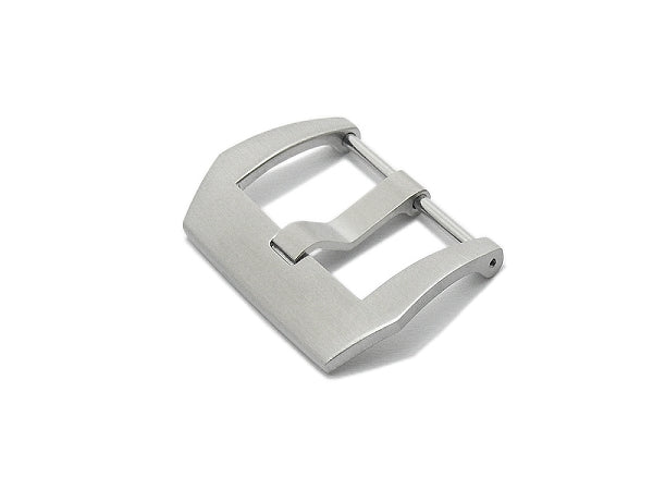 Breitdornschließe (HeBD-2017) passend für Panerai & mehr 24mm Edelstahl fein gebürstet