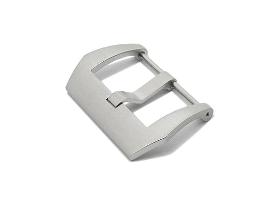 Breitdornschließe (HeBD-2017) passend für Panerai & mehr 26mm Edelstahl fein gebürstet