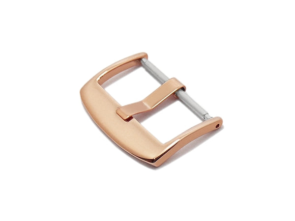 Breitdornschließe (HeBD-2020) 24mm Edelstahl roségoldfarben poliert
