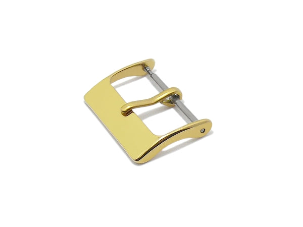 Dornschließe (HeDS-2004) Standard 18mm Edelstahl goldfarben poliert