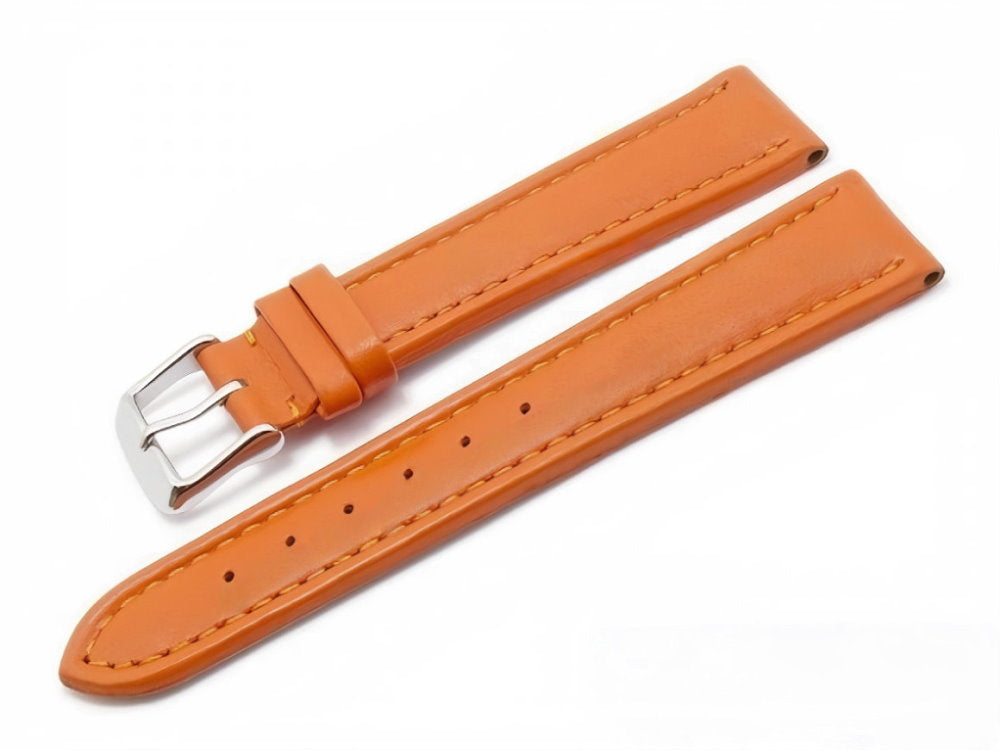 MEYHOFER | Uhrenband Nybro | Leder orange
