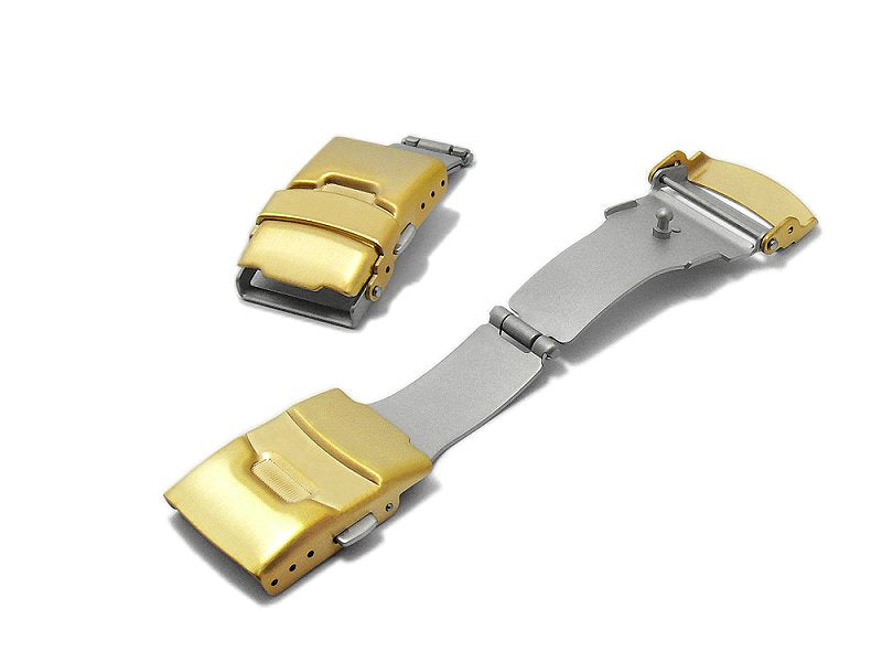 Sicherheits-Faltschliesse gold