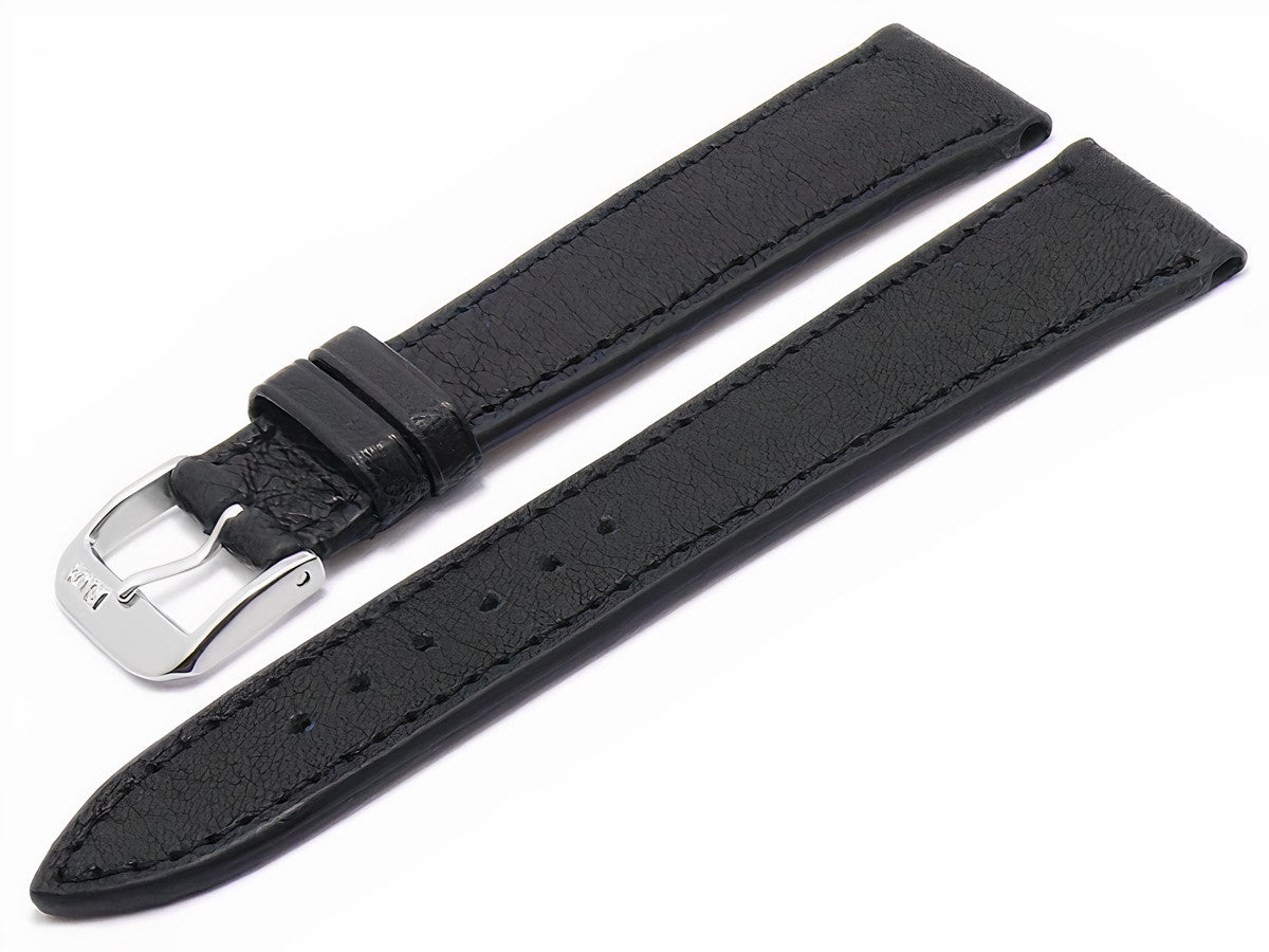Uhrenarmband Peiting BIO-Leder schwarz von RIOS1931