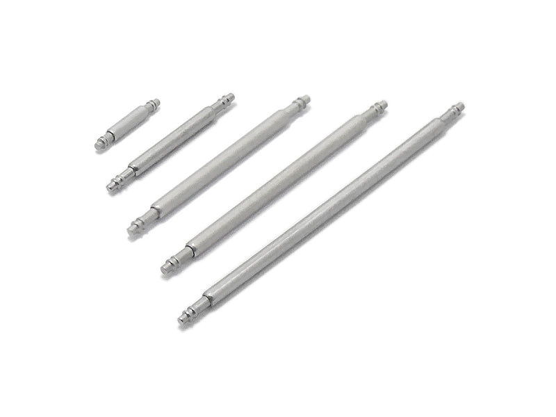 1 Paar Federstege Edelstahl pass. für Uhrenbänder & mehr von 6-30 mm Stegbreite (gerade & ungerade) -Bitte Auswählen-