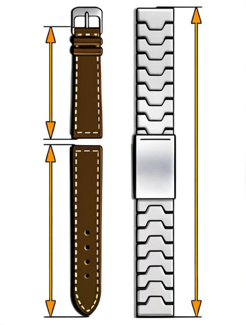 Passende Uhrenarmband-Länge messen...